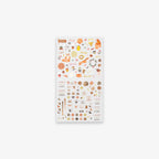 DIARY STICKERS // COLOR BROWN