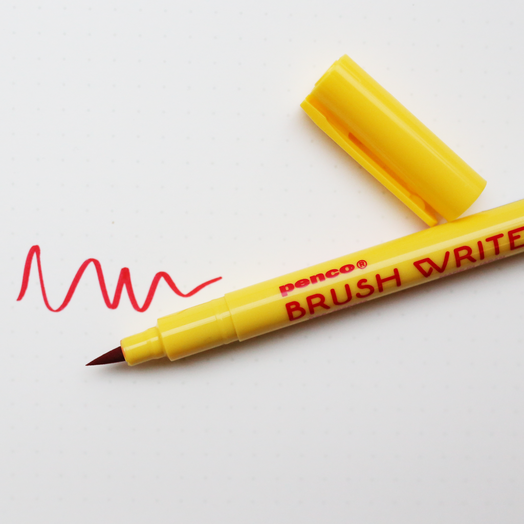 BRUSH WRITER // RØD