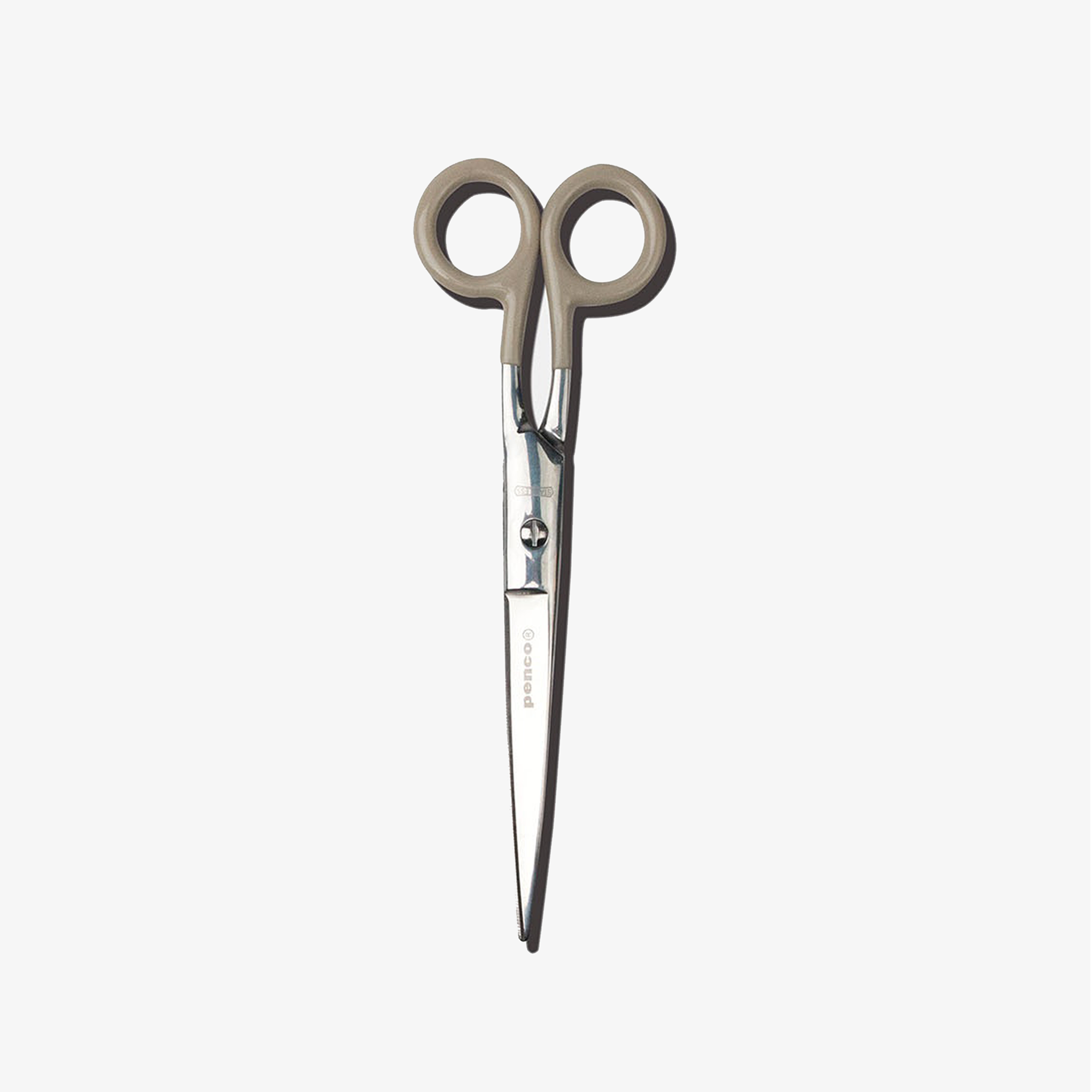 STAINLESS STEEL SCISSORS L // IVORY