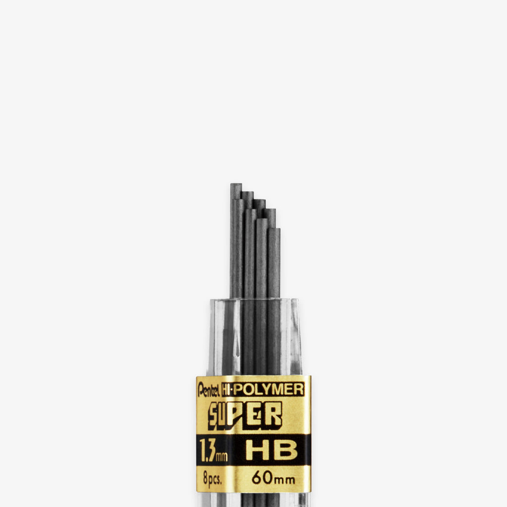 PENTEL SUPER HI-POLYMER LEAD REFILLS // 1.3 MM