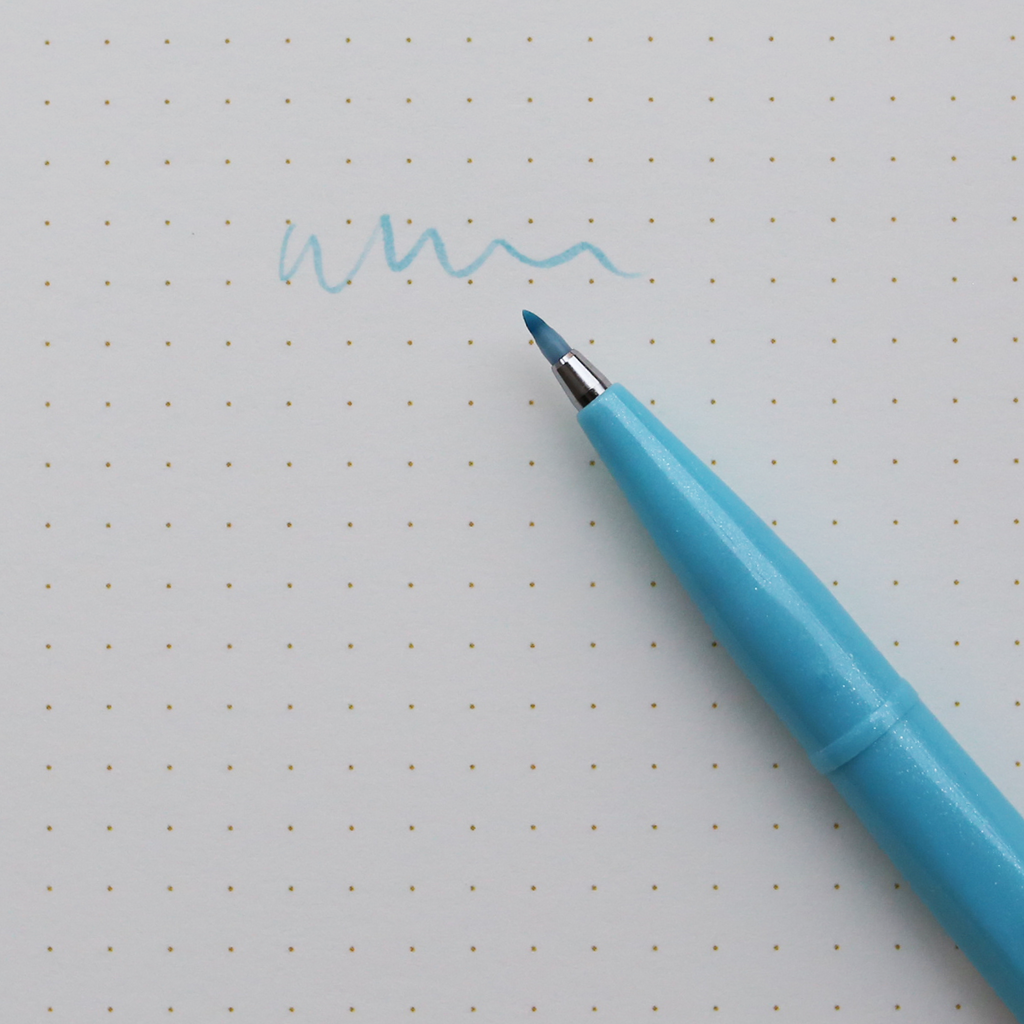 SIGN PEN BRUSH // PALE BLÅ