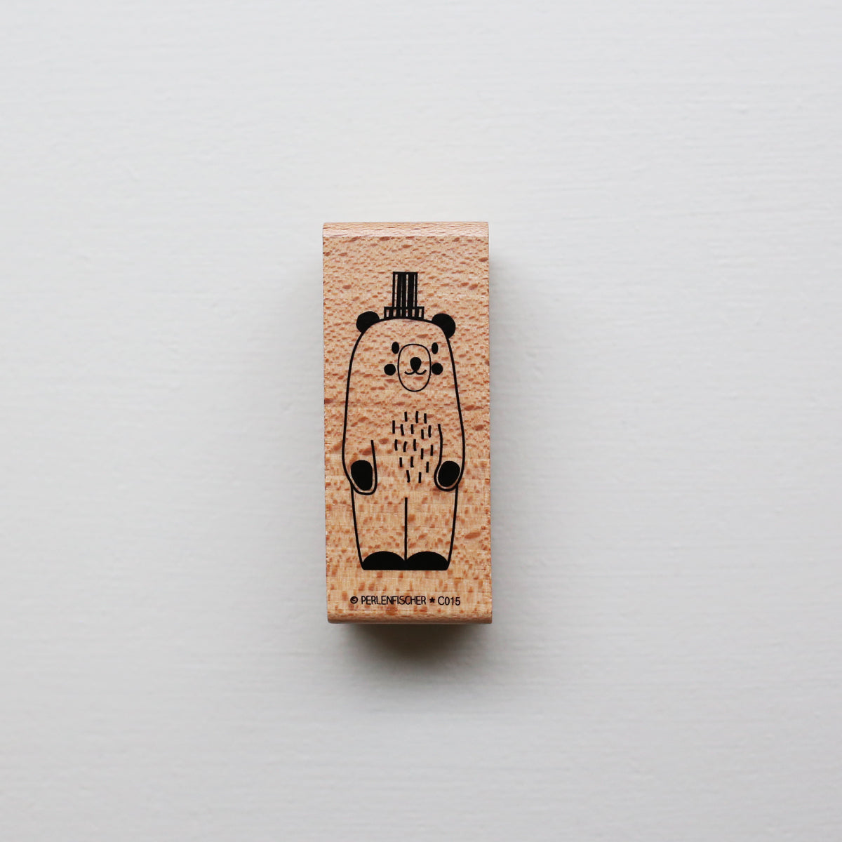 STEMPEL // BJØRN MED HAT
