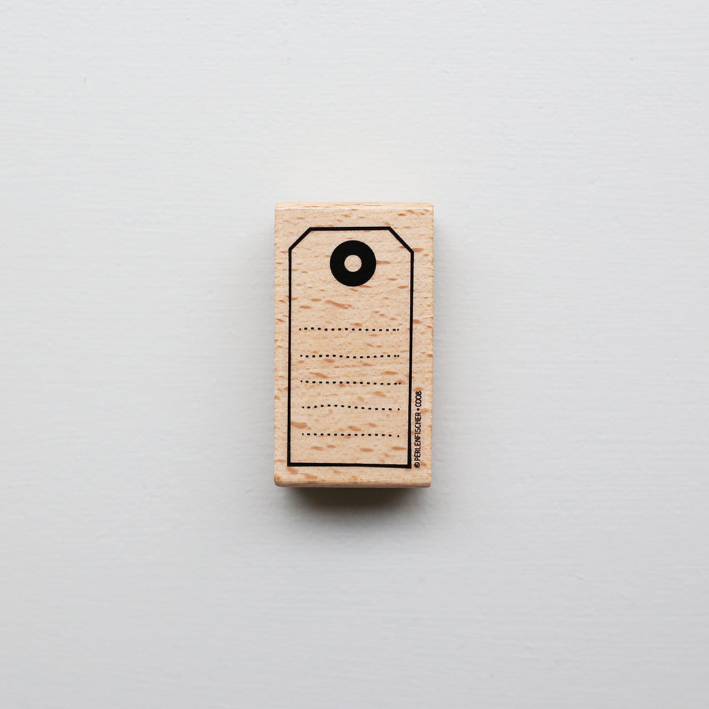 RUBBER STAMP // MANILA TAG