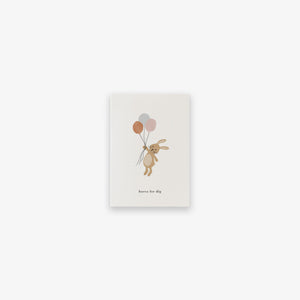 SMALL GREETING CARD // KANIN (DANISH)