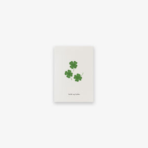 SMALL GREETING CARD // KLØVER (DANISH)