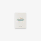 SMALL GREETING CARD // BADEKAR (DANISH)