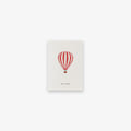 SMALL GREETING CARD // LUFTBALLON (DANISH)