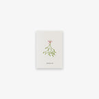 SMALL GREETING CARD // MISTELTEN (DANISH)