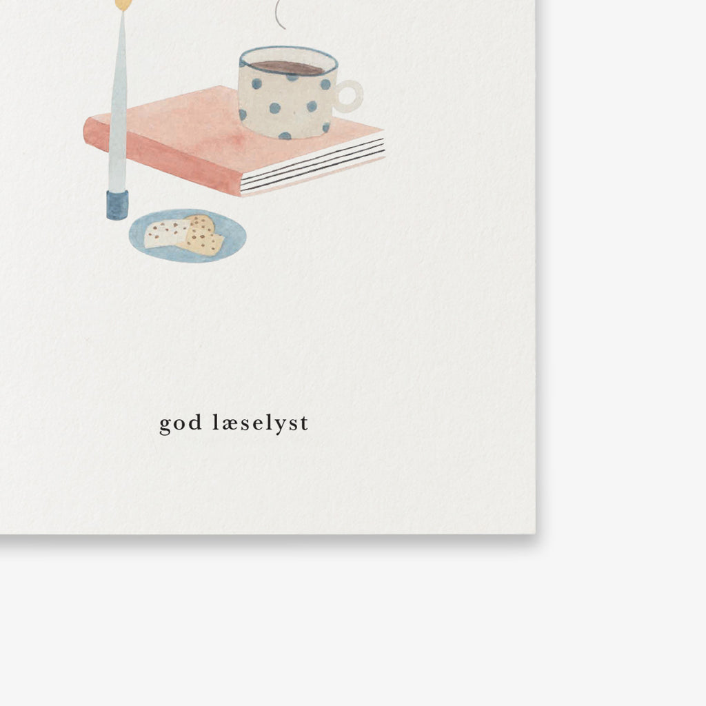 SMALL GREETING CARD // HYGGESTUND (DANISH)