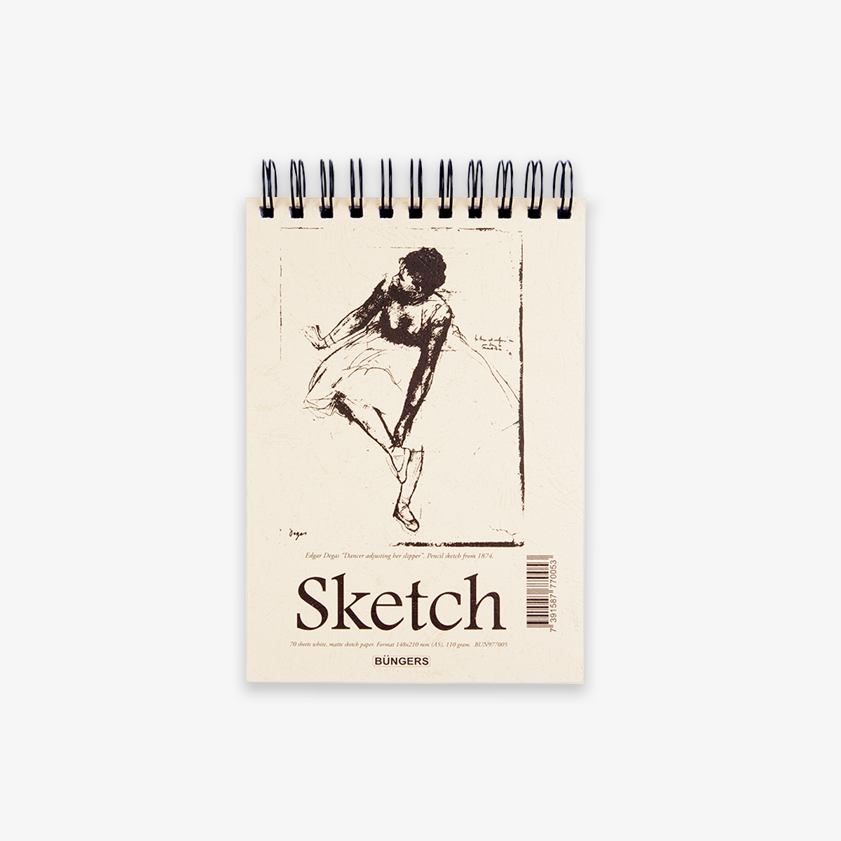 SPIRAL-BOUND SKETCH PAD // A5