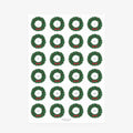 STICKERS // ADVENT CHRISTMAS WREATH 1-24