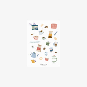 STICKERS // COFFEE TIME