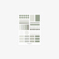 PLANNING STICKERS // GREEN