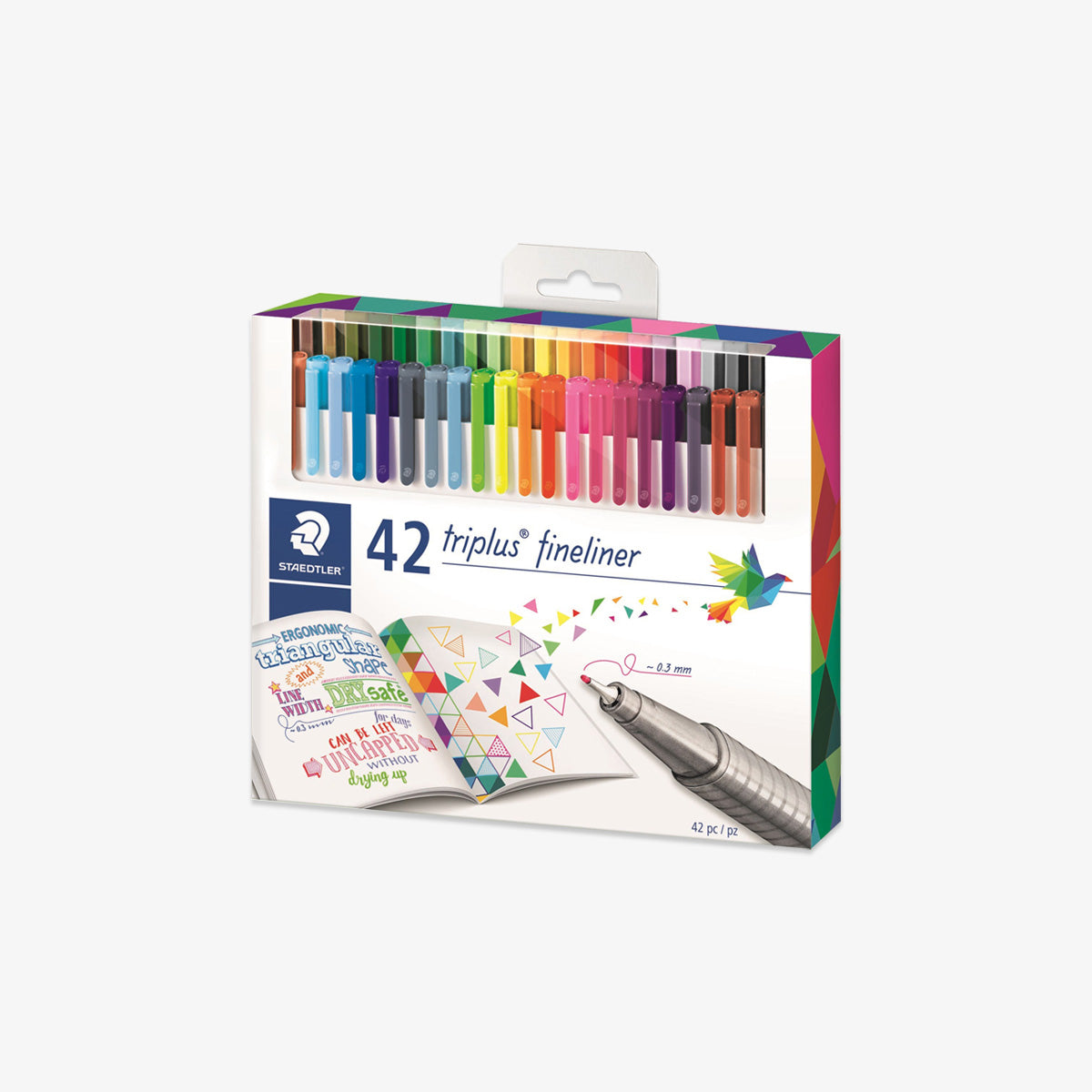 FINELINER TRIPLUS PENS 0.3 MM // SET OF 42