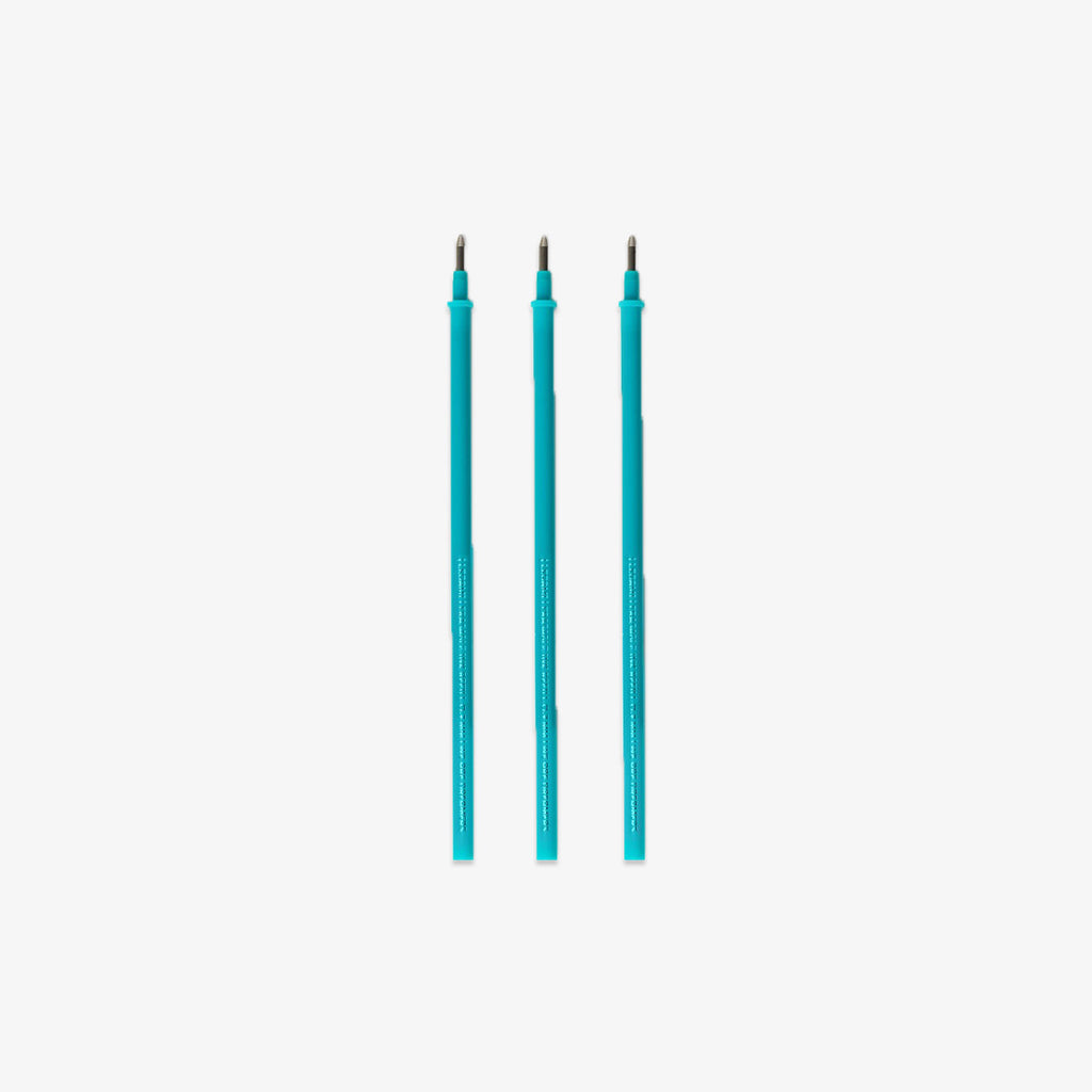 INK REFILLS FOR ERASABLE GEL PENS // TURQUOISE