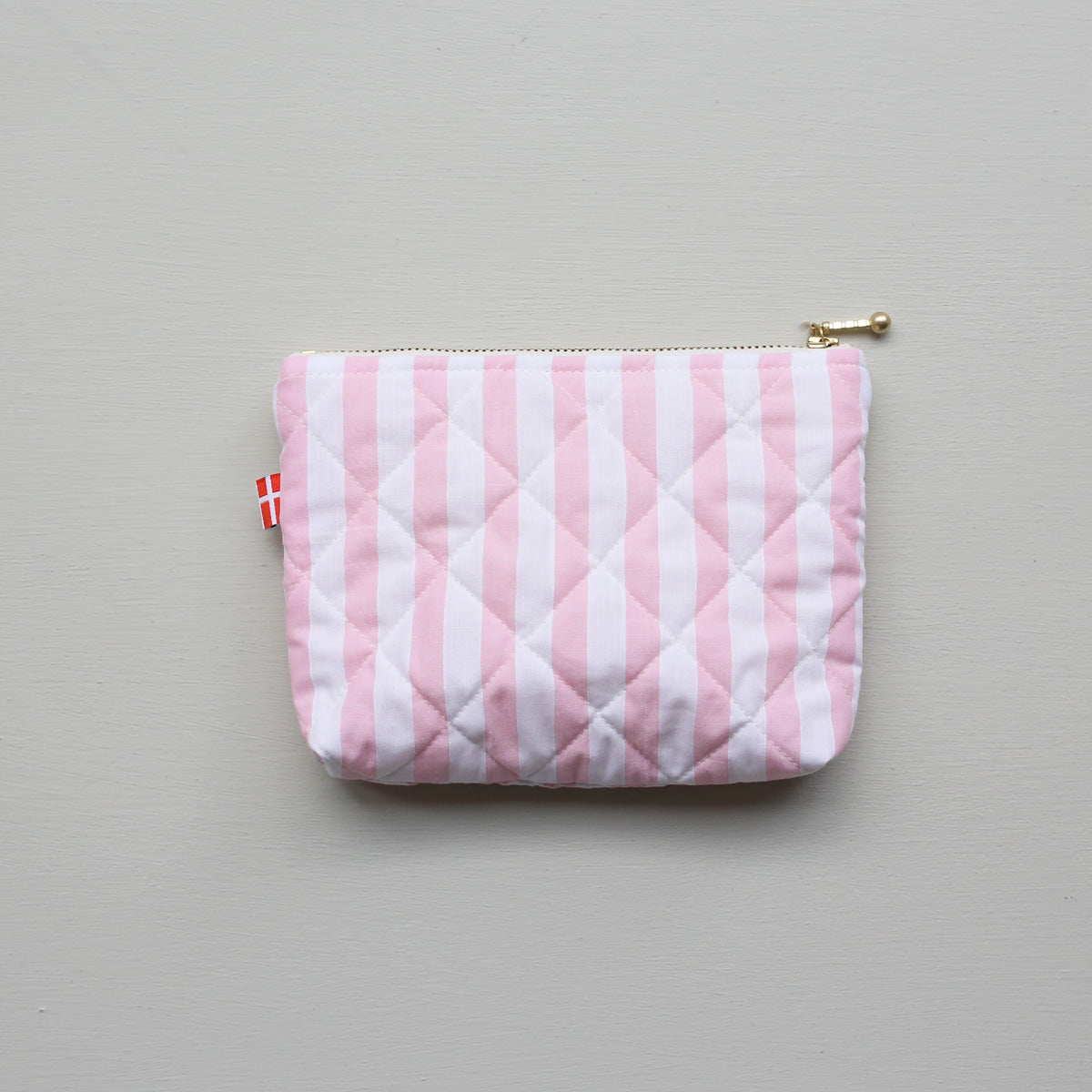 POUCH // PINK STRIPES