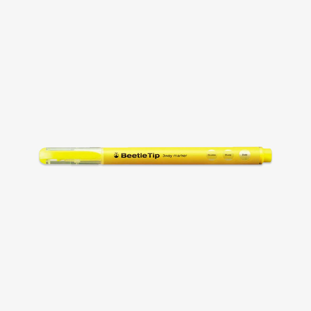 BEETLETIP 3-WAY HIGHLIGHTER // YELLOW