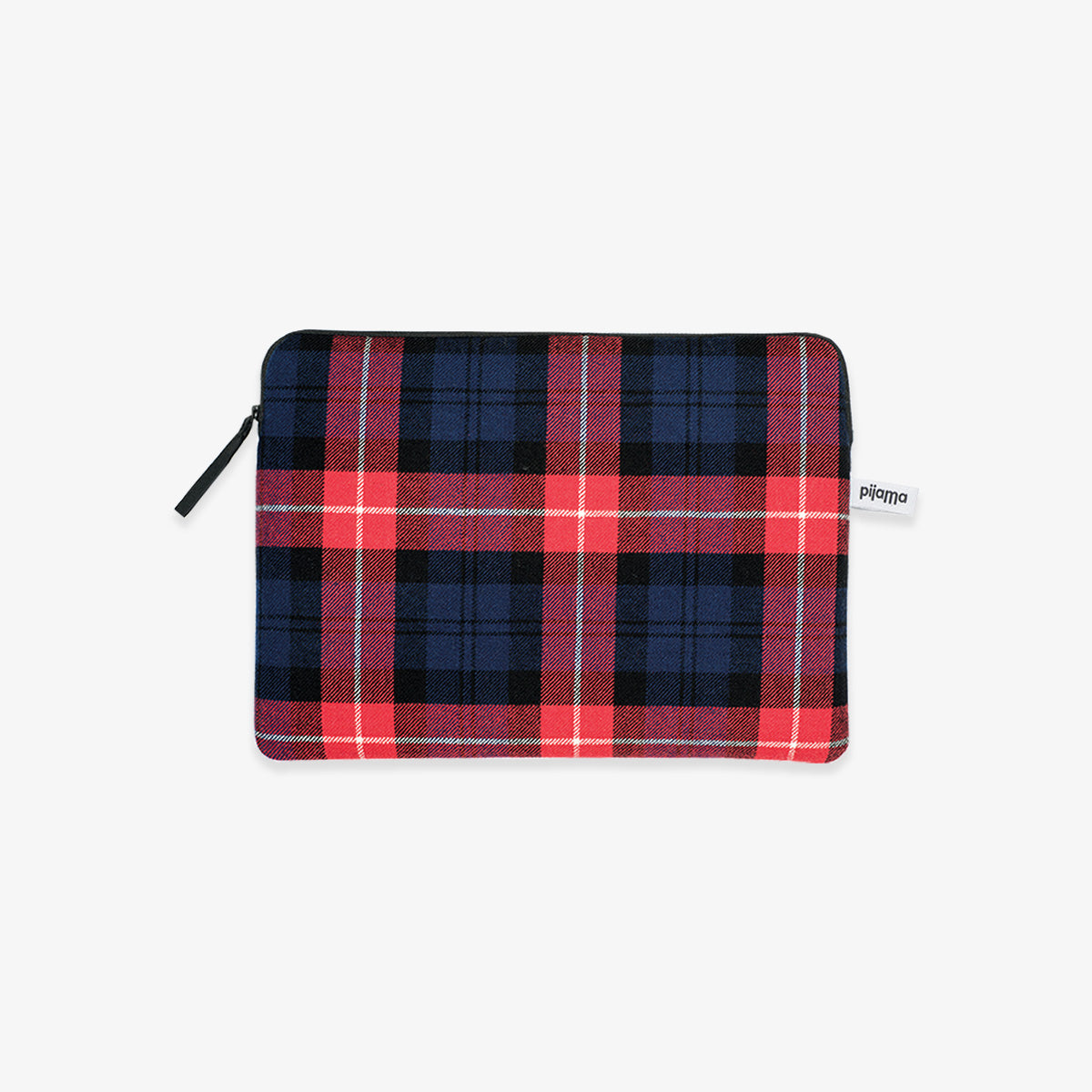 ZIP CASE FOR LAPTOP 13'' // TARTAN 10 BLUE RED