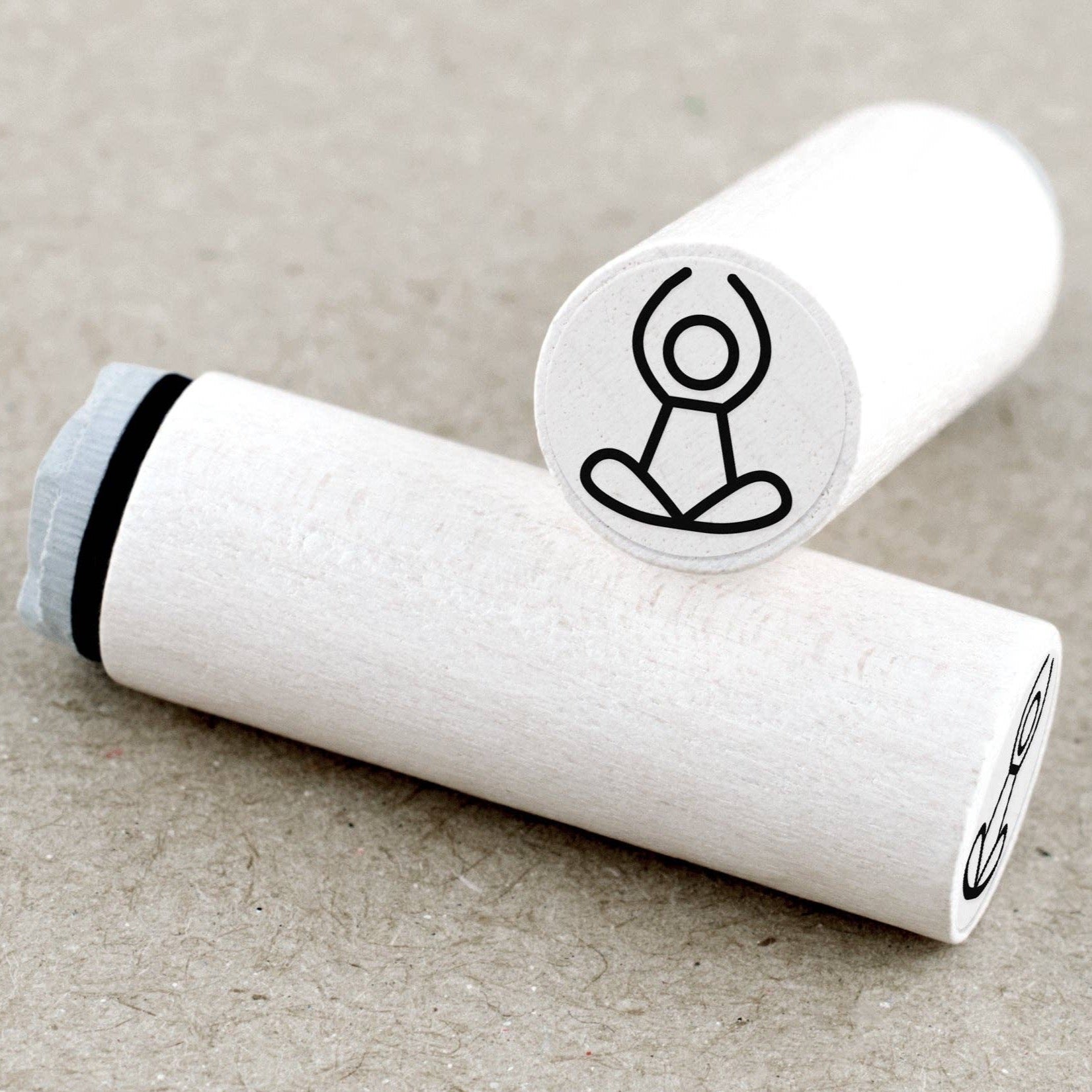 MINI RUBBER STAMP // YOGA