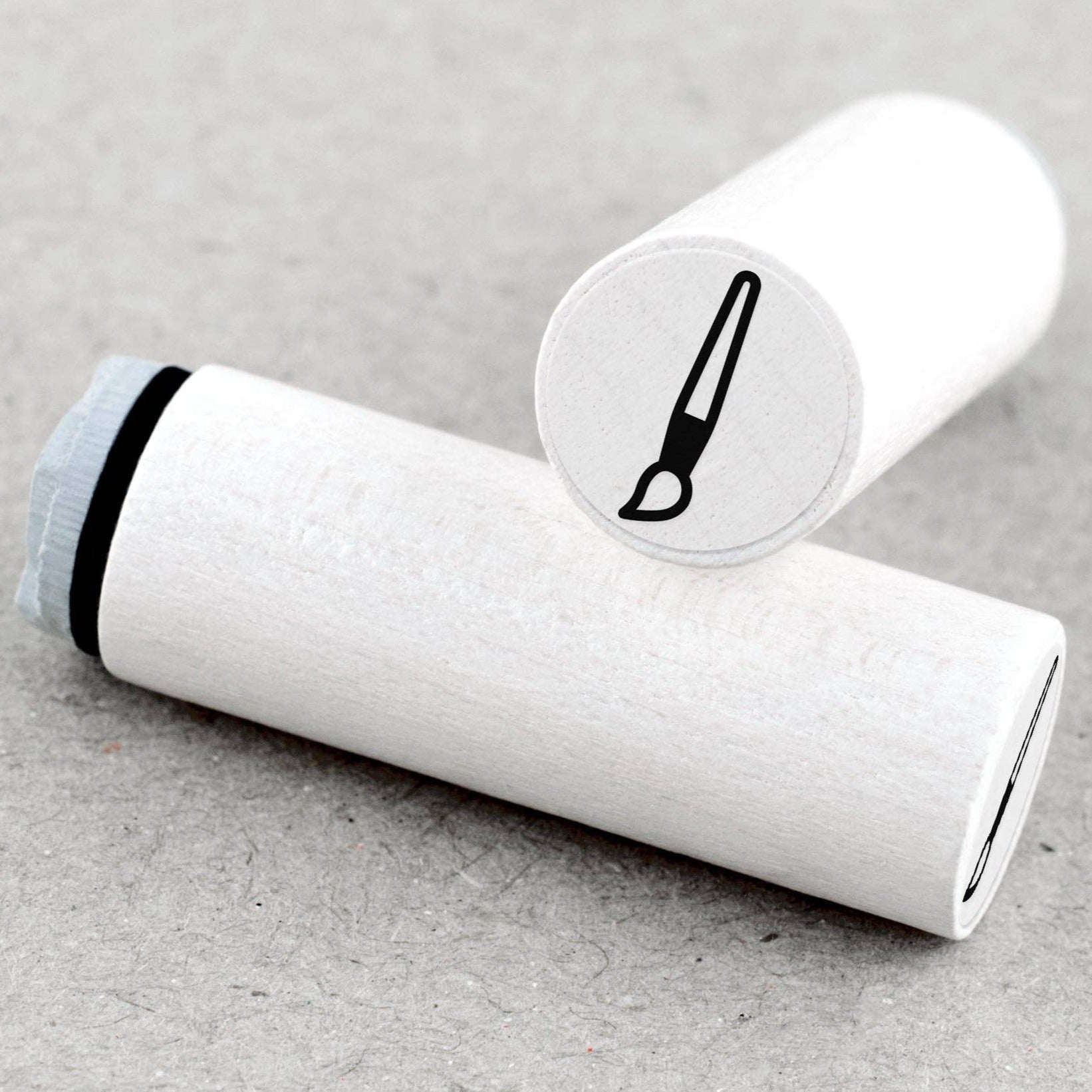 MINI RUBBER STAMP // BRUSH