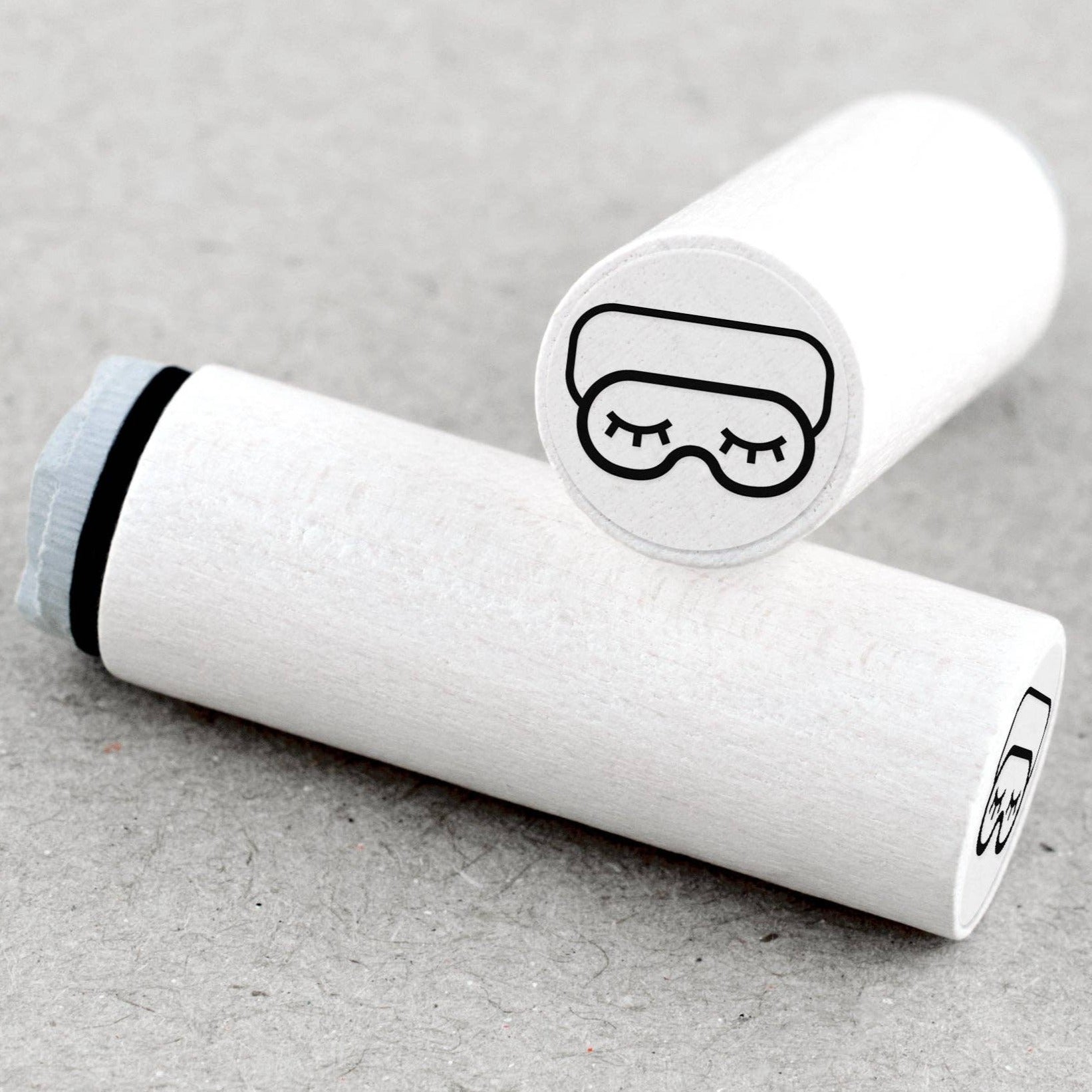 MINI RUBBER STAMP // SLEEP MASK