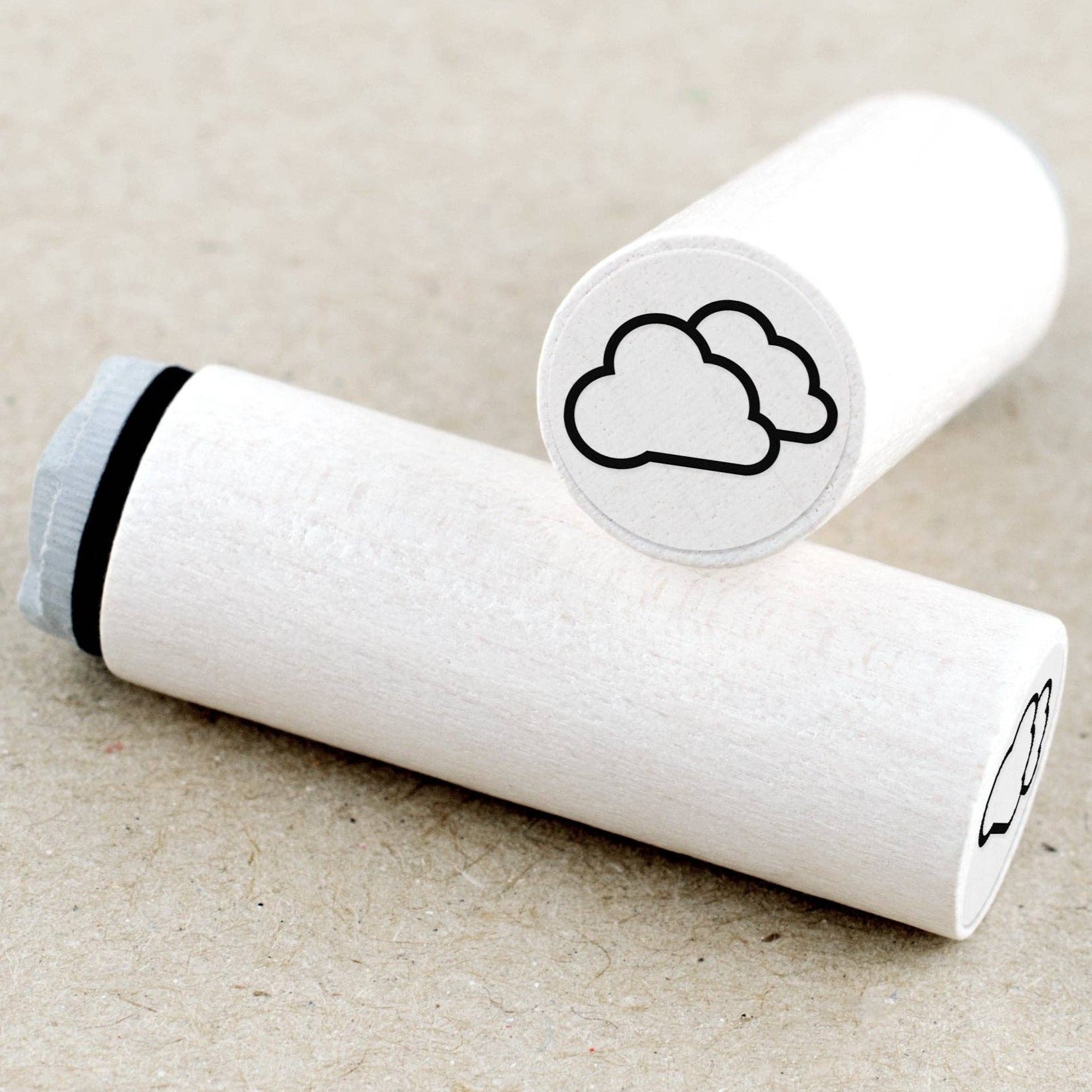 MINI RUBBER STAMP // CLOUDS