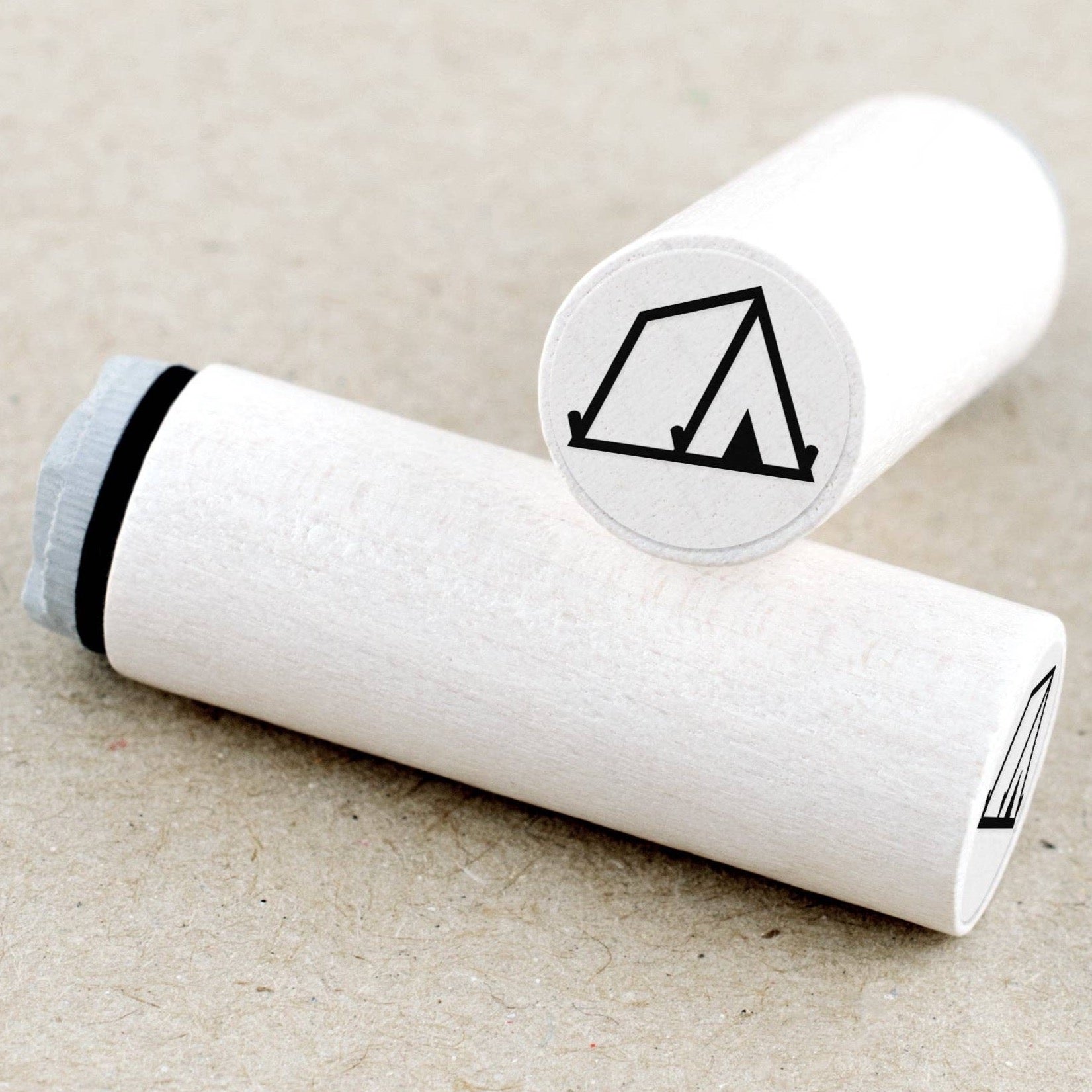 MINI RUBBER STAMP // TENT